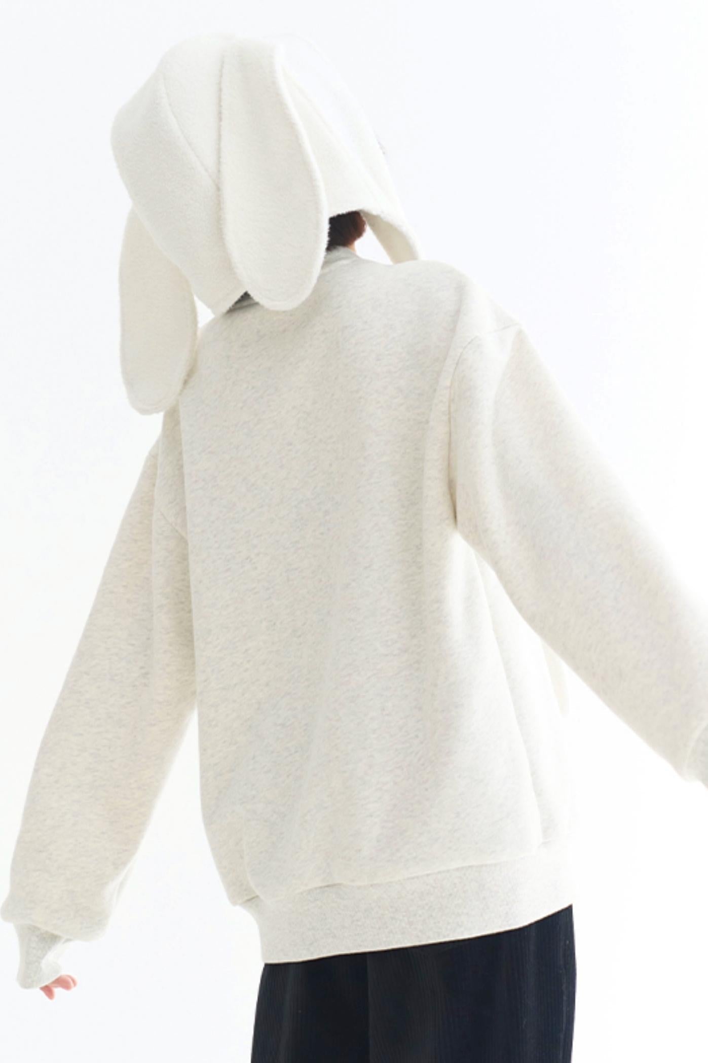 Motif Sweatshirt Rabbit
