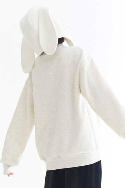 Motif Sweatshirt Rabbit