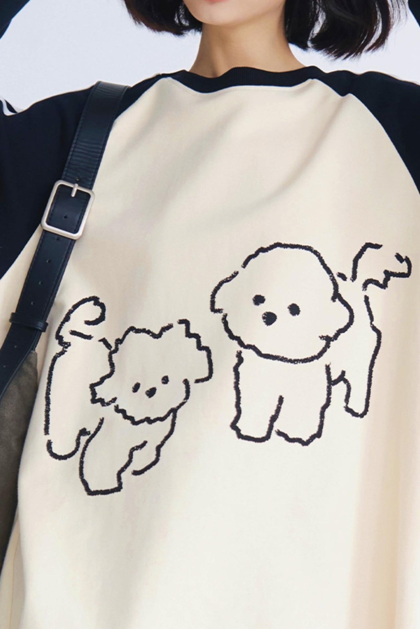Printed Crush Sweater
