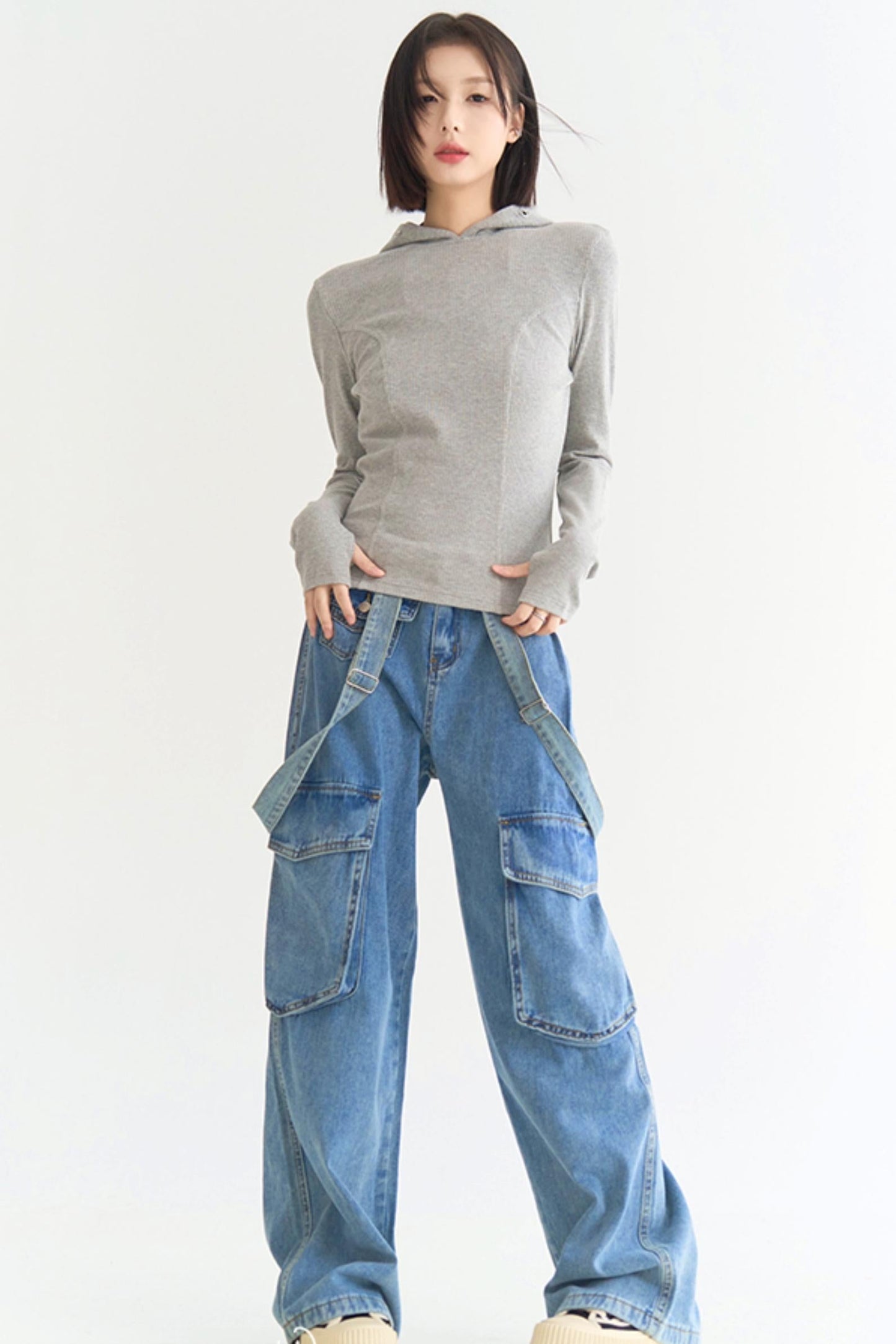 jeans pocket leg Gravity wide