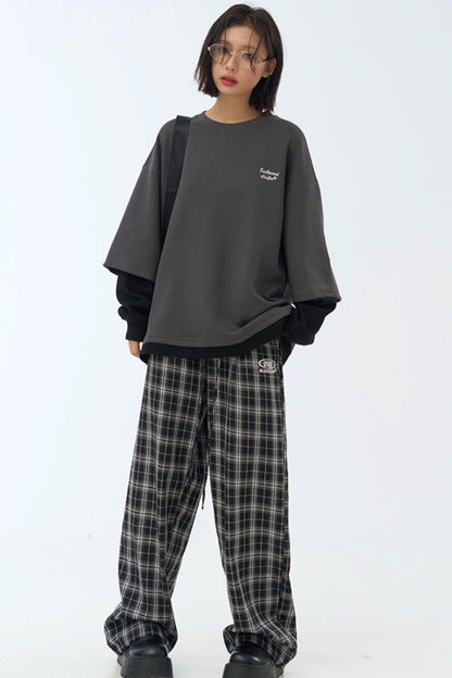Unisex Neck Round Top