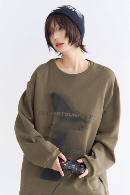 Neck Basic T-Shirt Round