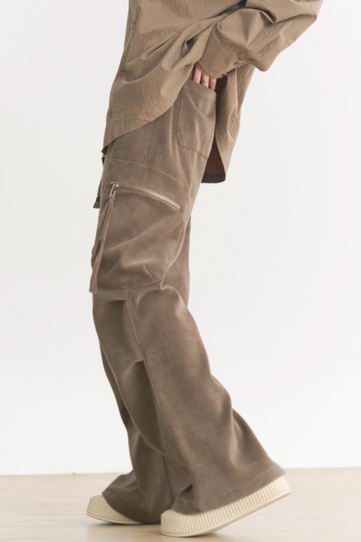 Casual Wide Museum Leg Pants Women's Gravity