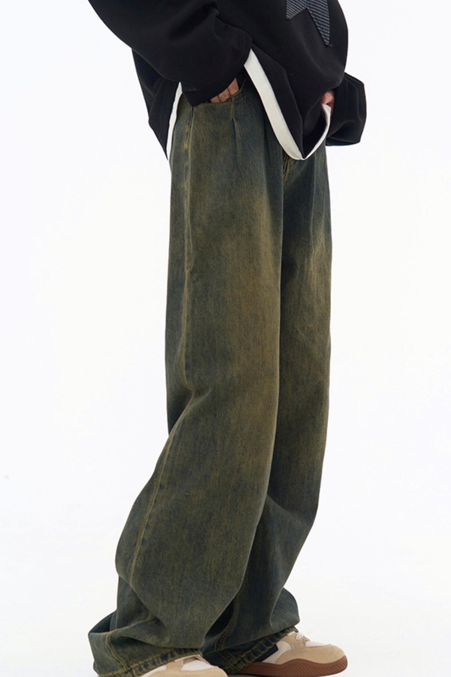 Jeans Washed Fit Relaxed Vintage