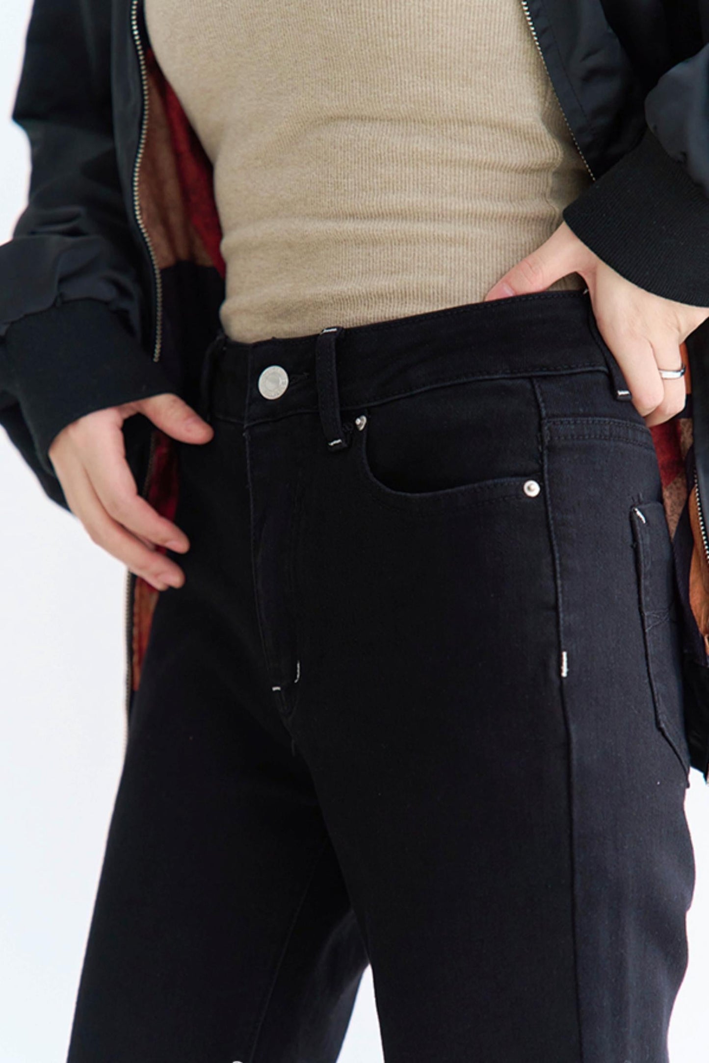 Slim Jeans Flare Micro
