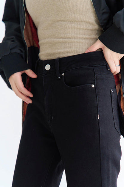 Slim Jeans Flare Micro