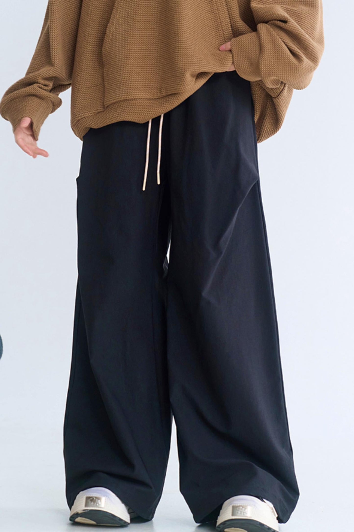 Minimalist casual pants wide-leg