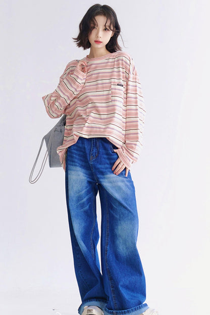 Relaxed Jeans Washed Fit