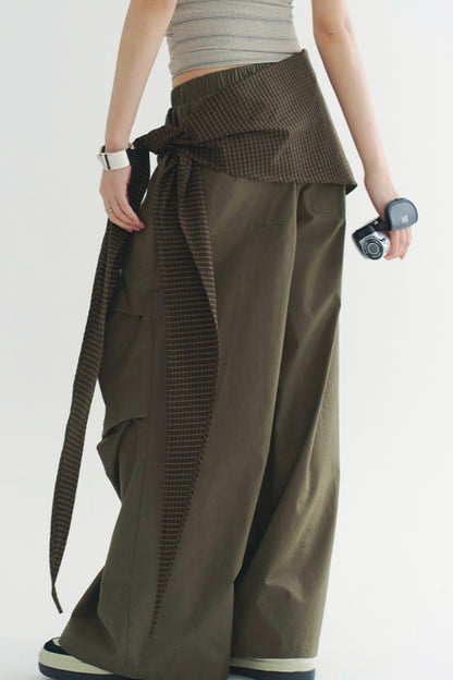 Elegant Pants Trouser Wide Pleated