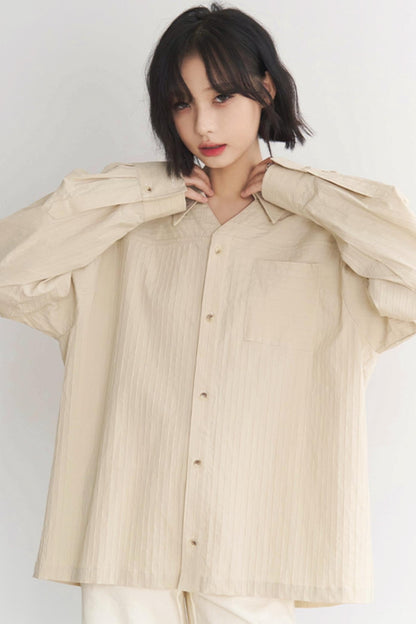 Museum Gravity Top Loose Women's Spring Peplum 2025