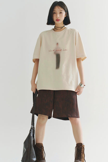 Cotton Silhouette Bullard T-Shirt