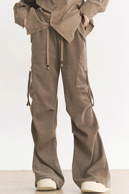 Casual Wide Museum Leg Pants Women's Gravity