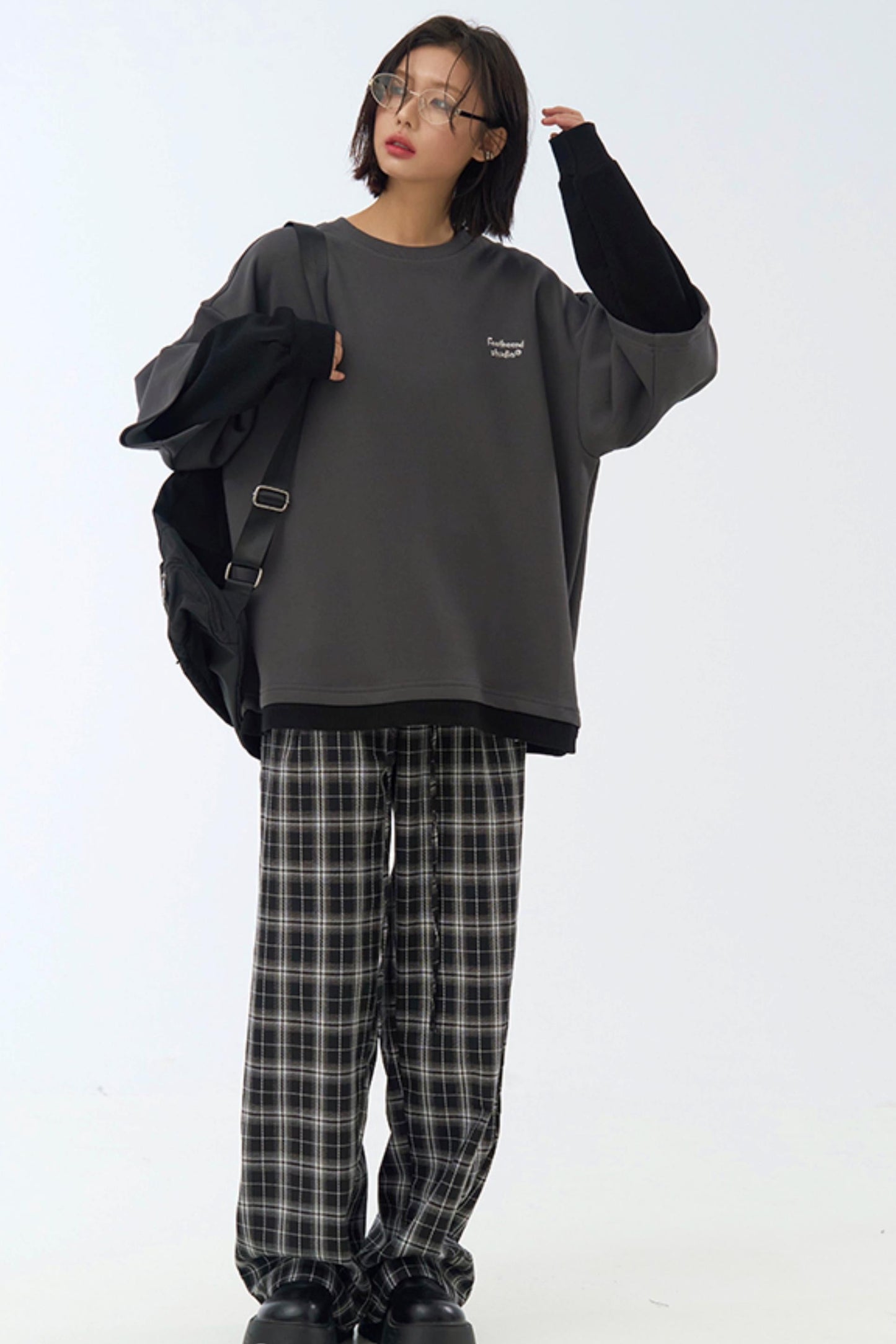 Unisex Neck Round Top