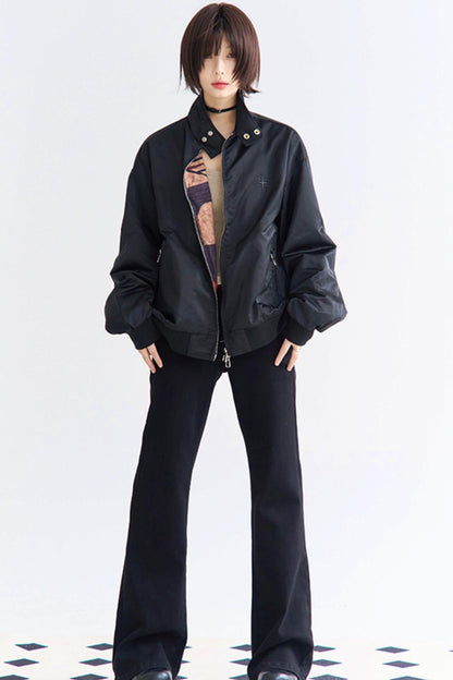 Micro Flare Slim Jeans