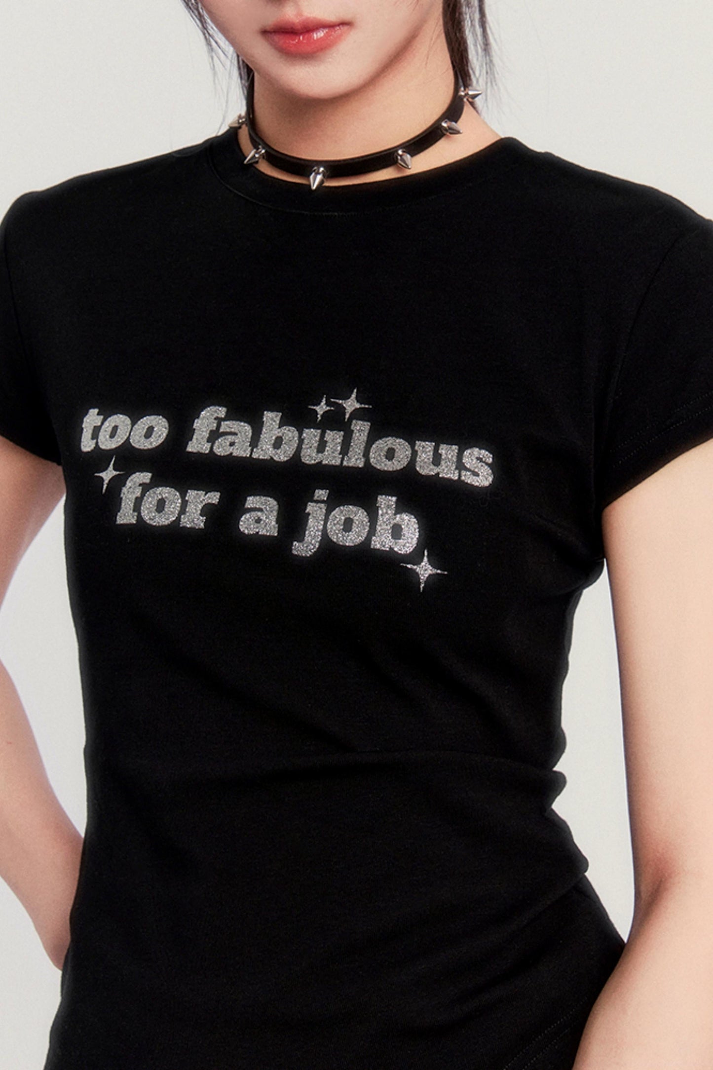 Vapor Bling Slim Sparkle T-Shirt