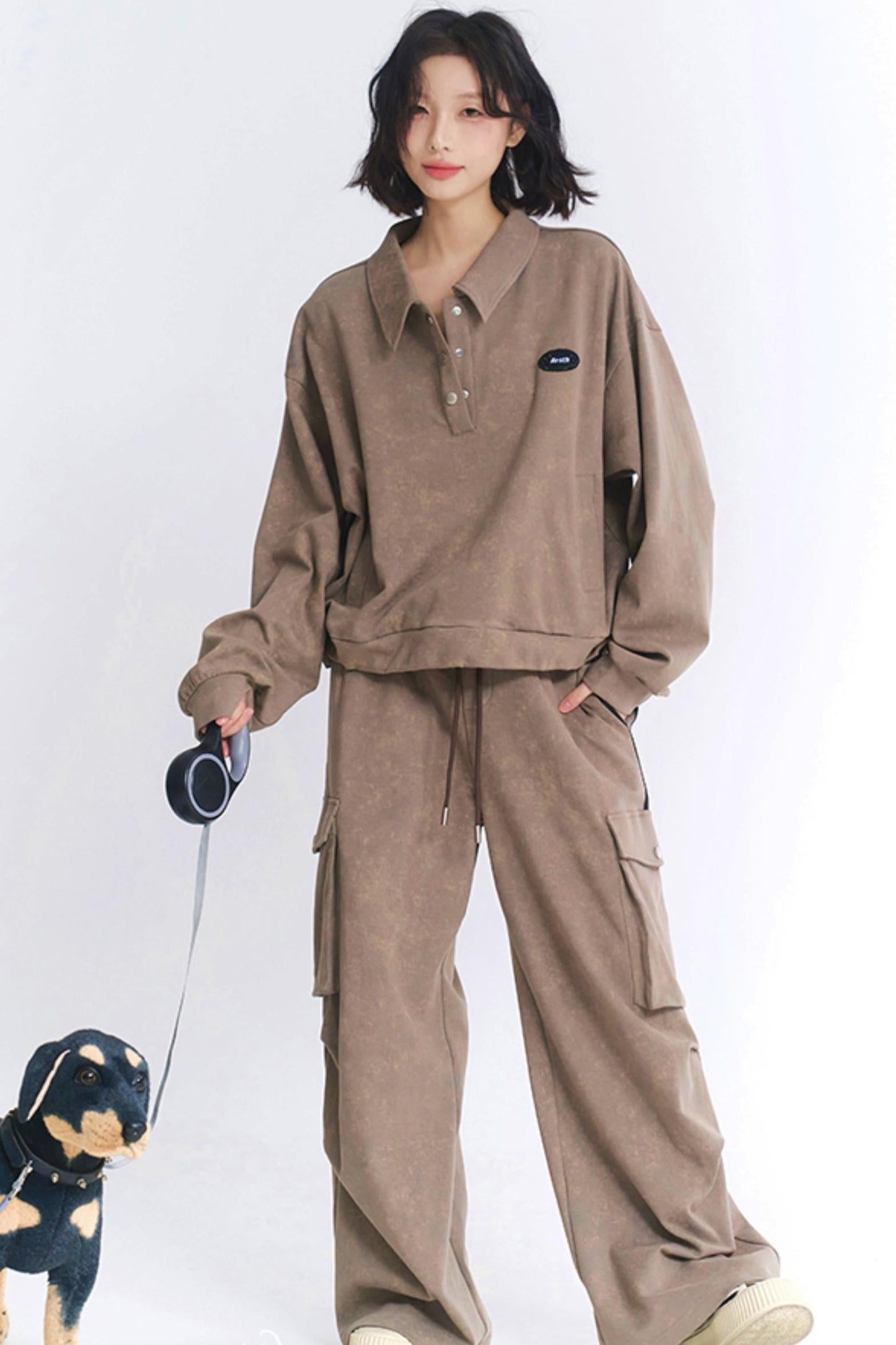 Hose Sweatshirt Cargo-Setup und