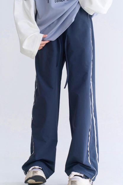 lace style Sporty casual pants