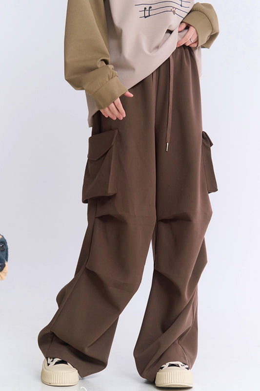 Pants Wide Leg Utility Casual