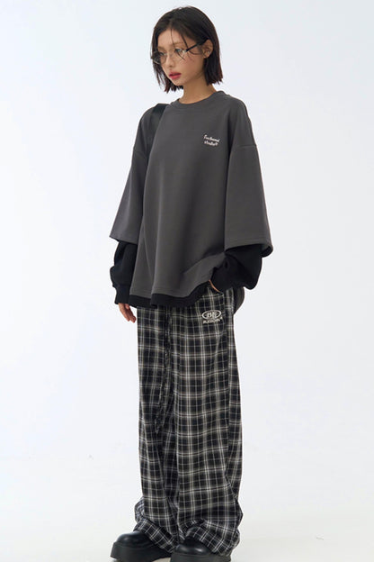 Unisex Neck Round Top