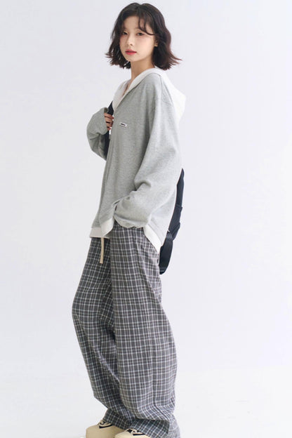 V-Neck Sweatshirt Casual