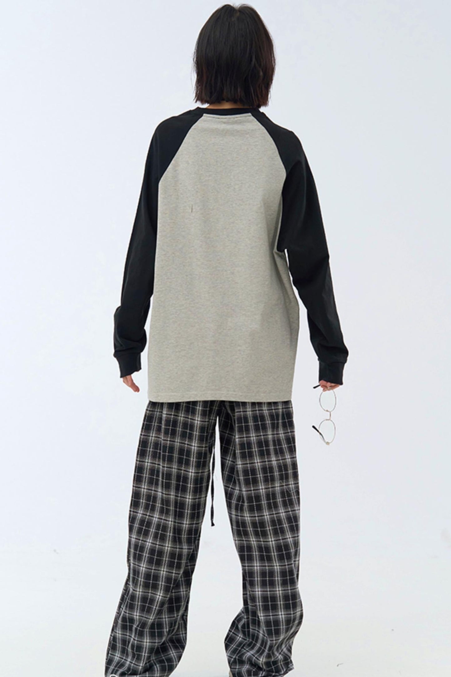 Street T-Shirt Art Patchwork Long Sleeve