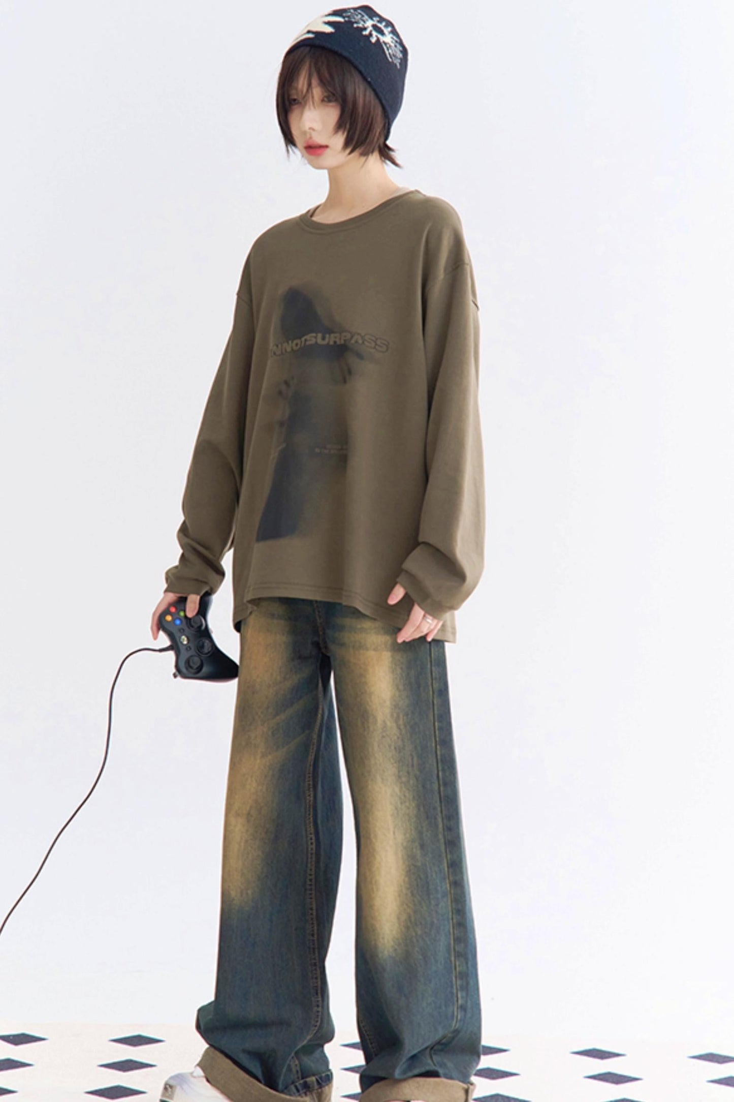 Neck Basic T-Shirt Round