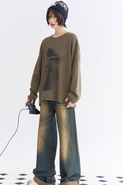 Neck Basic T-Shirt Round
