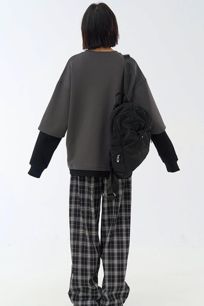 Unisex Neck Round Top