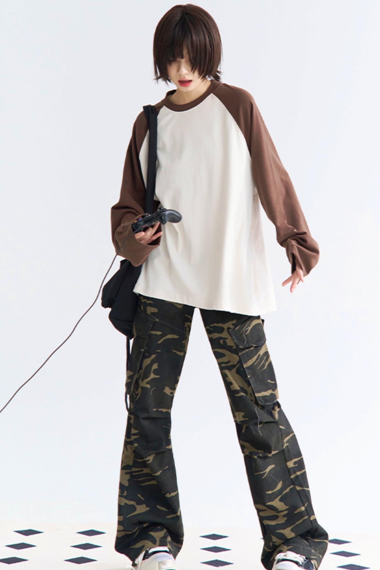 Patchwork T-Shirt Relaxed Fit