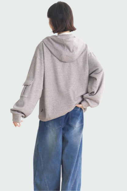 Unisex Spring Museum Hooded 2025 Collection - Cardigan Gravity