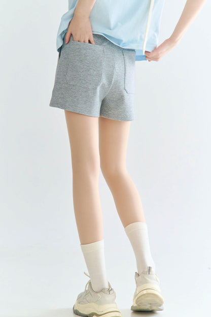 high-waisted shorts
