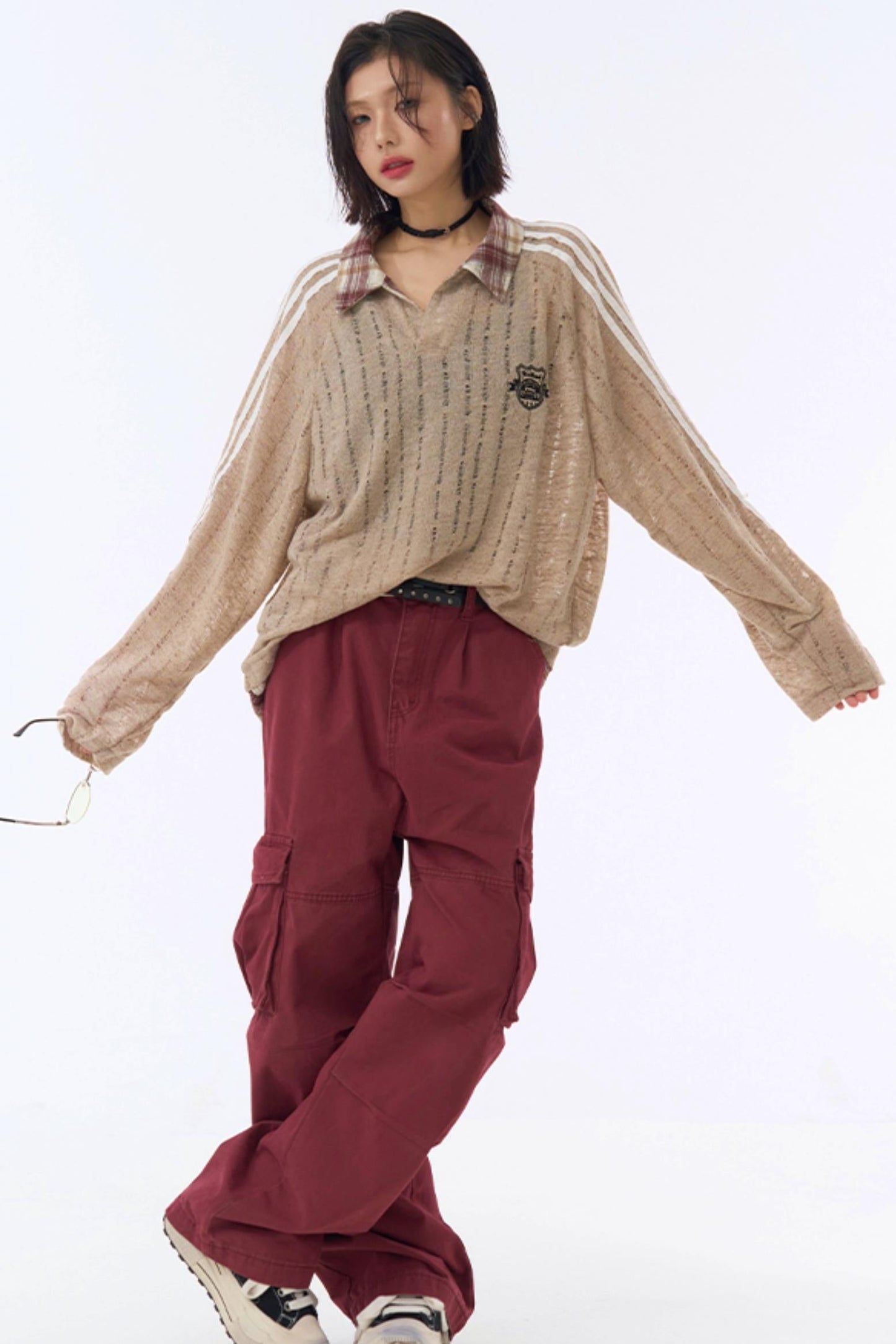 Plaid Sweatshirt