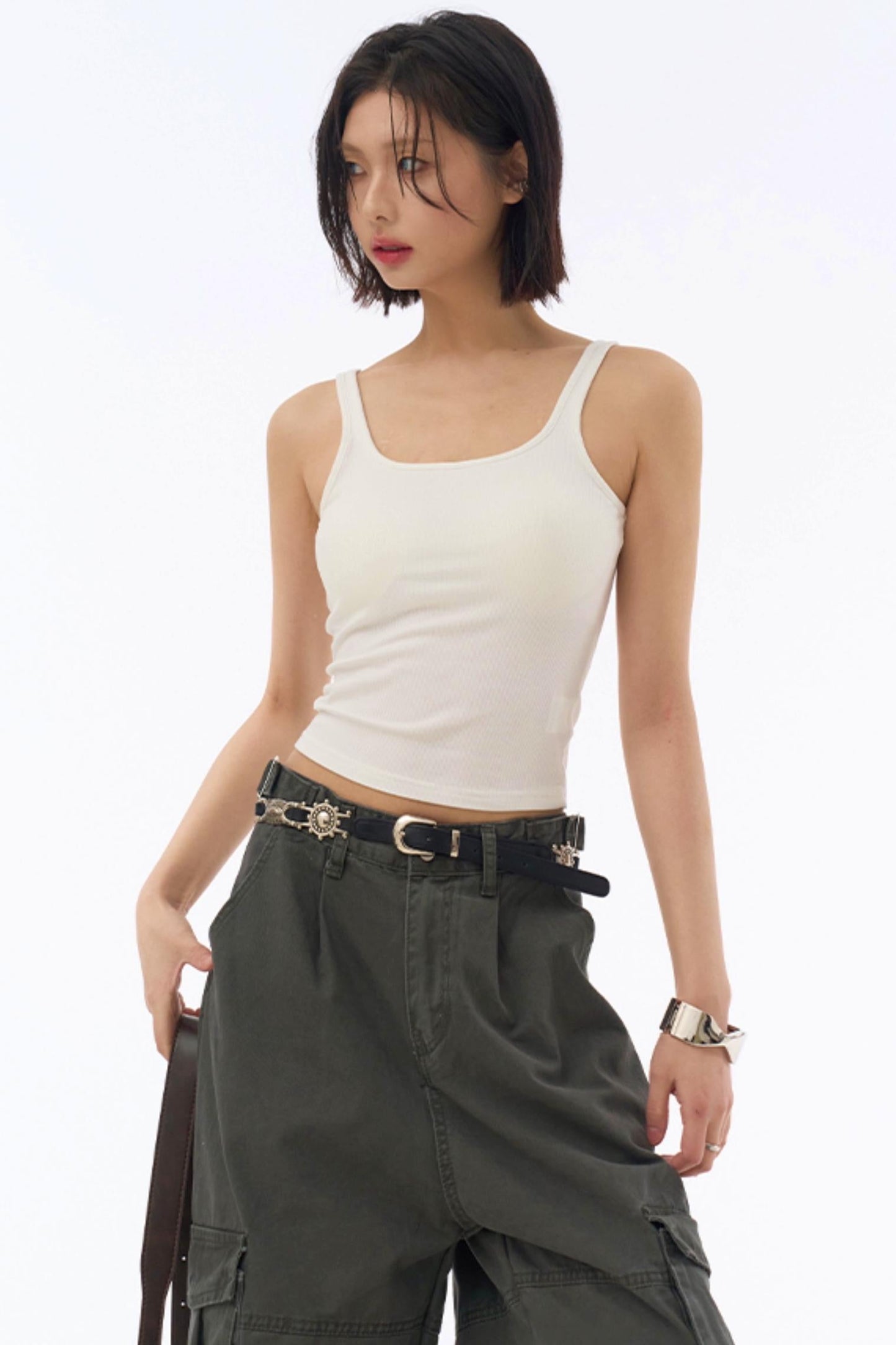 Top Tank Slim-cut Stretch