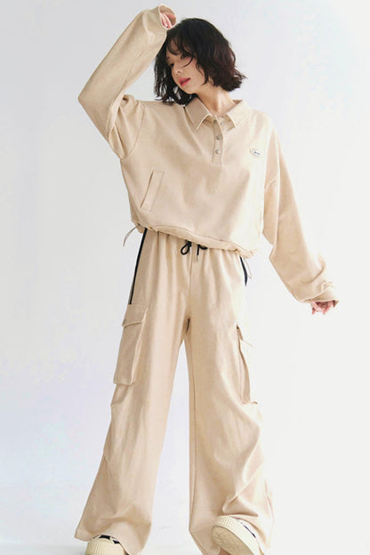 Hose Sweatshirt Cargo-Setup und