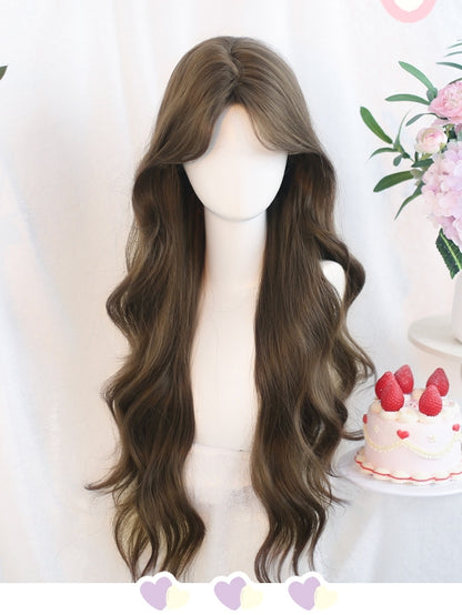 Wig Long Wavy 65-70cm Brown