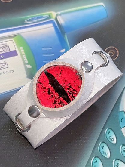 Bracelet 5 Details Studs Eye Kawaii Options Design Guro Color