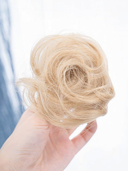 Wig 35CM Hairclips + Blonde Double Straight Accessories Length