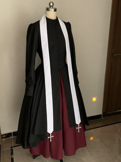 Stola Charms / Rot Weiß Kreuz
