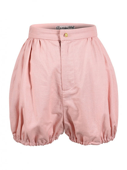 Vintage Pink Puff Shorts