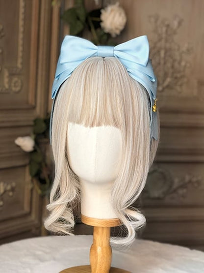 Crown Lolita Bow Optionen mit Charm Farbe Golden Large KC – 15