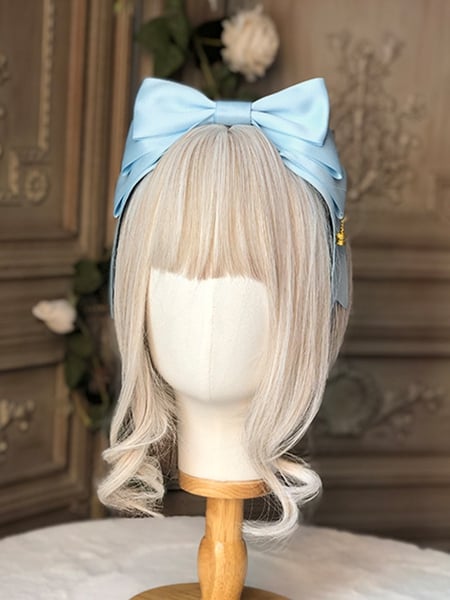 Crown Lolita Bow Optionen mit Charm Farbe Golden Large KC – 15
