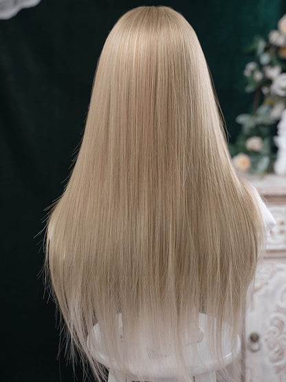 Blonde Wig Length Straight 77CM