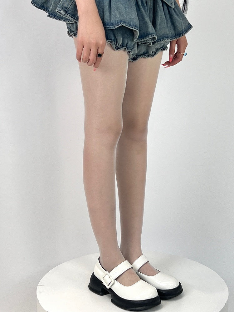 Halbtransparente Strumpfhose in 5 Farboptionen