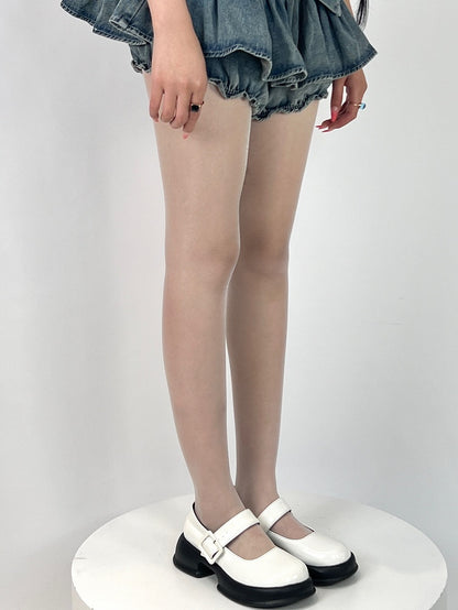 Halbtransparente Strumpfhose in 5 Farboptionen
