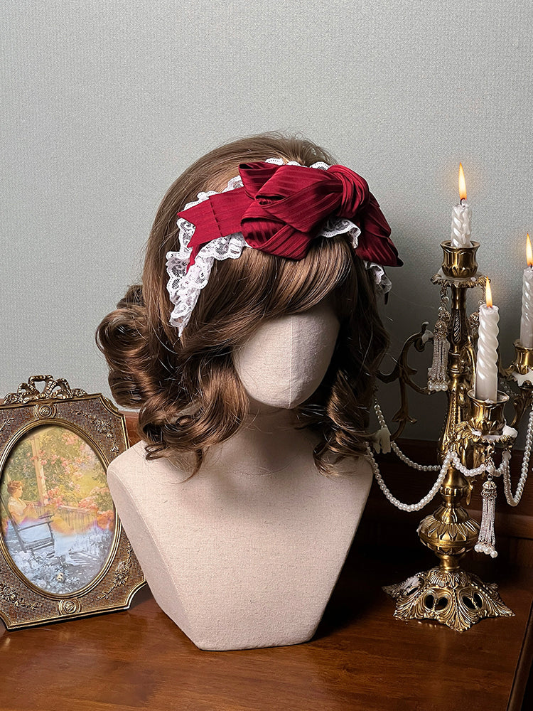 Red / Black / Pink / Purple / Champagne Bowknot KC