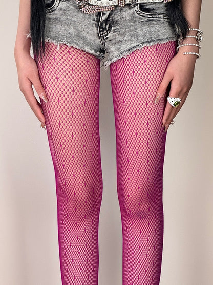 Polka-dot Options Color 7 Y2K Pattern Tights