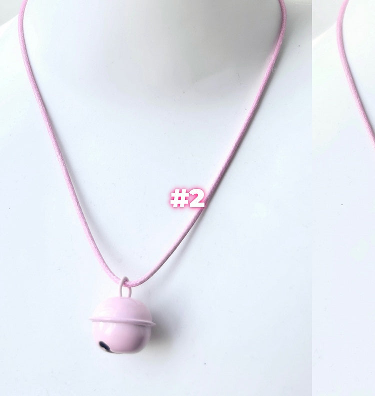 Pink Bell Pendant Yume Kawaii Necklace