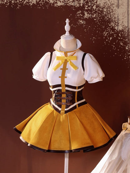 Puella Magi Madoka Magica Tomoe Mami Lolita-Style Cosplay Costume