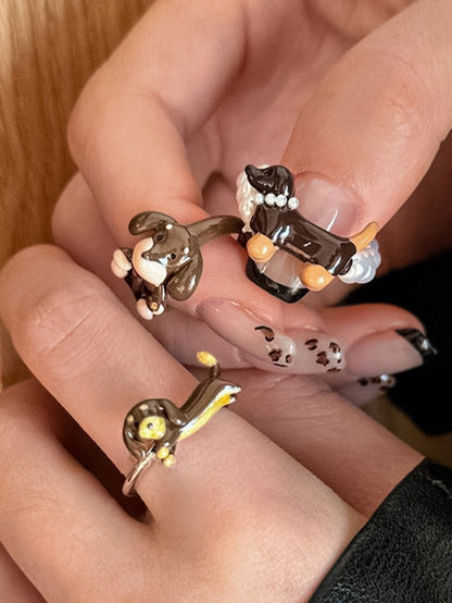 Y2K Animal Design Ring