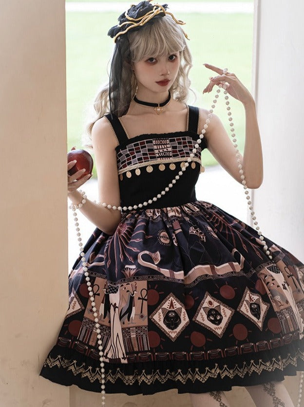Puzi Suspender Lace Print + With Original Skirt Dress Design Kula